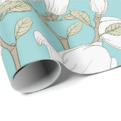 花柄 ラッピングペーパー (ロールコーナー)