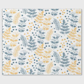 花柄 ラッピングペーパー (フラット)