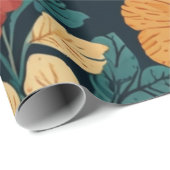 花柄 ラッピングペーパー (ロールコーナー)