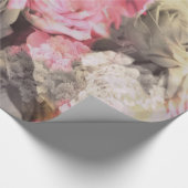 花柄 ラッピングペーパー (角)