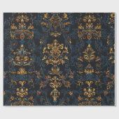 花柄 ラッピングペーパー (フラット)