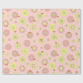 花柄 ラッピングペーパー (フラット)