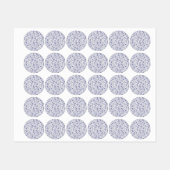 花柄 ラベル (シート)