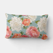 花柄 ランバークッション (裏面)