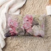 花柄 ランバークッション (ブランケット)
