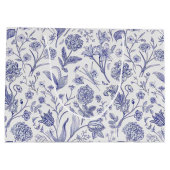 花柄 ラージペーパーバッグ (裏面)