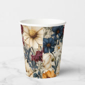 花柄 ワイルドフラワーズ モダン 紙コップ (右)