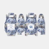 花柄 ヴィンテージ ブルー オランダ シャンセンリー 風車 フェイバーボックス (折り畳みなし)