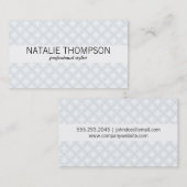 花柄 名刺 (正面/裏面)