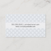 花柄 名刺 (裏面)