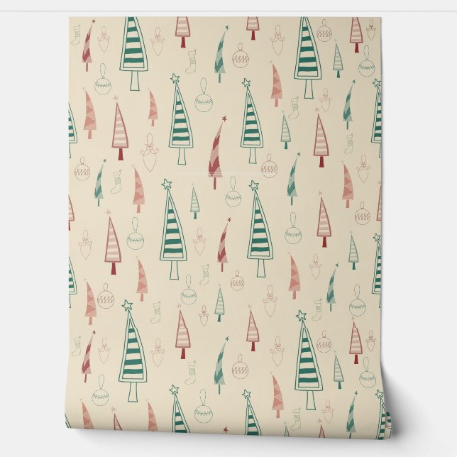 花柄 壁紙 (ほどく)