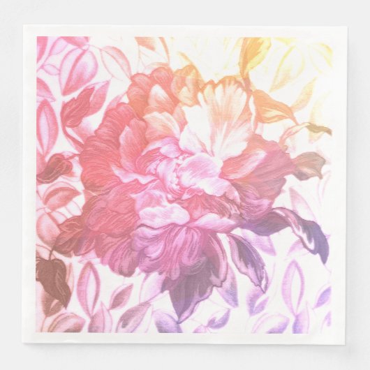 花柄、愛自然、ピンク (正面)