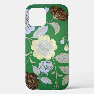 花柄、日本のデザイン iPhone 12ケース