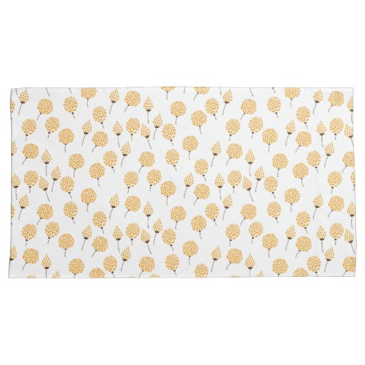 花柄 枕カバー (正面右)