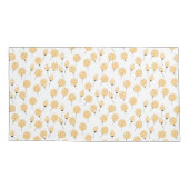 花柄 枕カバー (裏面-左)