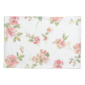 花柄 枕カバー (裏面)