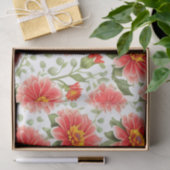 花柄《植物》百日草花 薄葉紙 (ギフト)