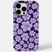 花柄 – 紫 Case-Mate iPhoneケース (裏面)