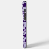 花柄 – 紫 Case-Mate iPhoneケース (裏面 / 左)