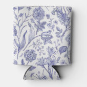 花柄 缶クーラー (正面)