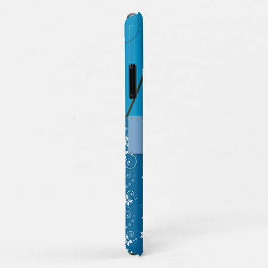 花柄、花柄、モノグラム Case-Mate iPhoneケース (裏面/右)