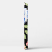 花柄、菖蒲、日比バラの水彩模様 Case-Mate iPhoneケース (裏面 / 左)
