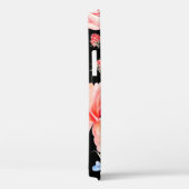 花柄、菖蒲、日比バラの水彩模様 Case-Mate iPhoneケース (裏面 / 右)