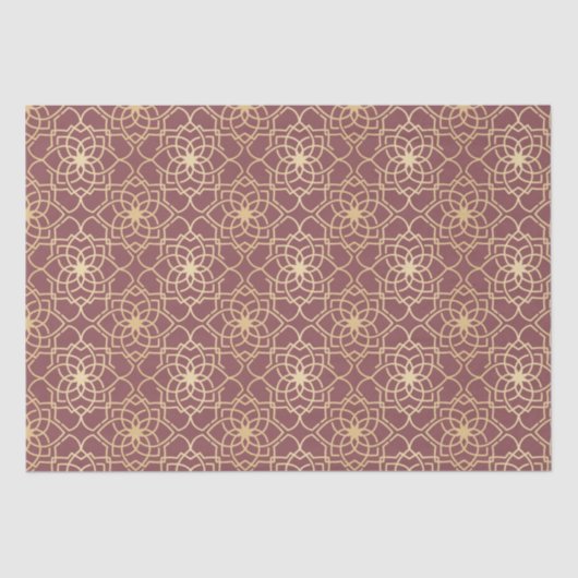 花柄 薄葉紙 (正面)