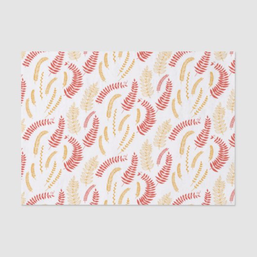 花柄 薄葉紙 (正面)