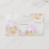 花柄-蘭の名刺 名刺 (裏面)