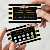 花柄 購入9個で10個目割引 ロイヤリティカード