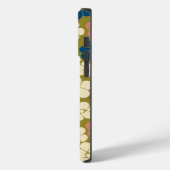 花柄 – 青、オリーブ緑、ピンク、クリーム Case-Mate iPhoneケース (裏面 / 左)