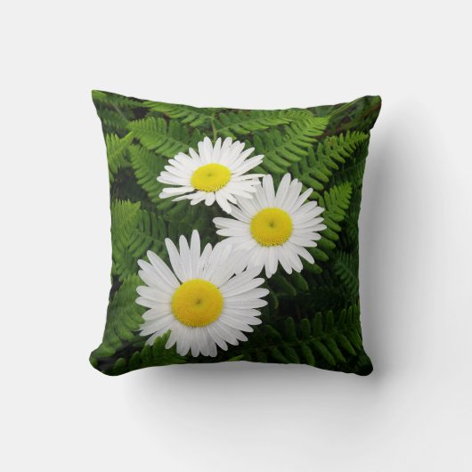 花柄#4 クッション (正面)