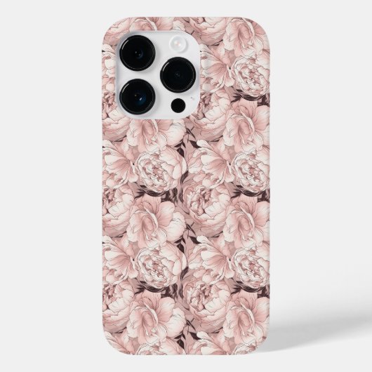 花柄 Case-Mate iPhoneケース (裏面)