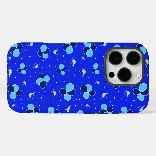 花柄 Case-Mate iPhoneケース (裏面 (横))