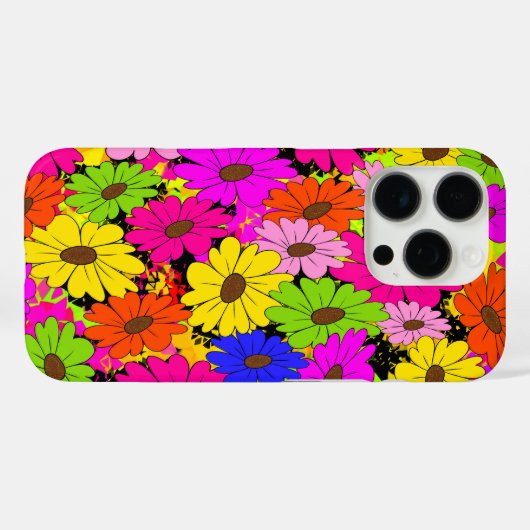 花柄 Case-Mate iPhoneケース (裏面 (横))