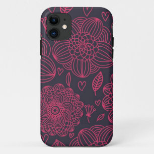 花柄 iPhone 11 ケース