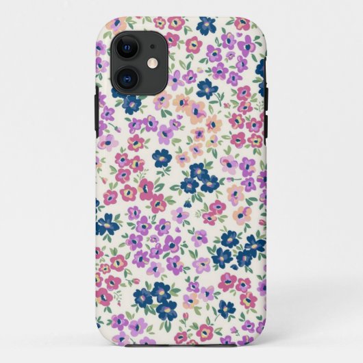 花柄 Case-Mate iPhoneケース (裏面)