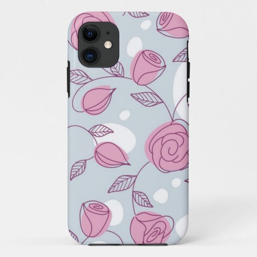 花柄 Case-Mate iPhoneケース (裏面)