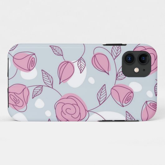 花柄 Case-Mate iPhoneケース (裏面(横))