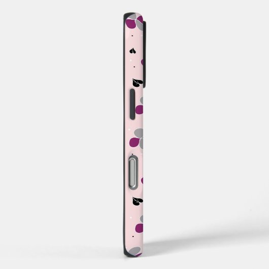 花柄 Case-Mate iPhoneケース (裏面 / 右)