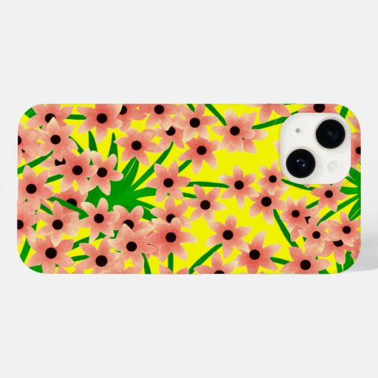 花柄 Case-Mate iPhoneケース (裏面 (横))