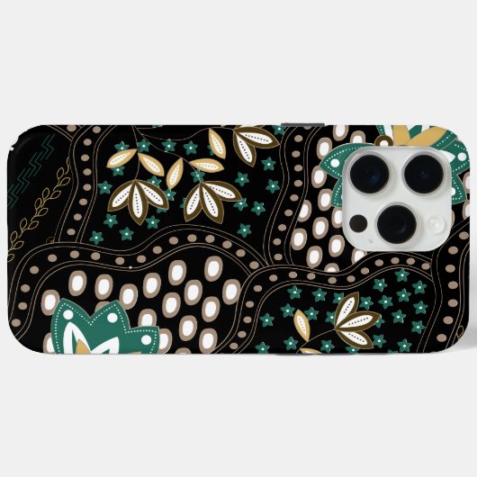 花柄 Case-Mate iPhoneケース (裏面 (横))