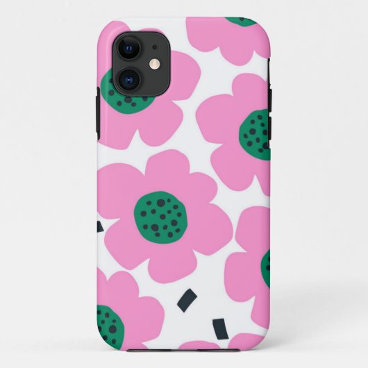 花柄 Case-Mate iPhoneケース (裏面)
