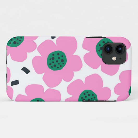 花柄 Case-Mate iPhoneケース (裏面(横))