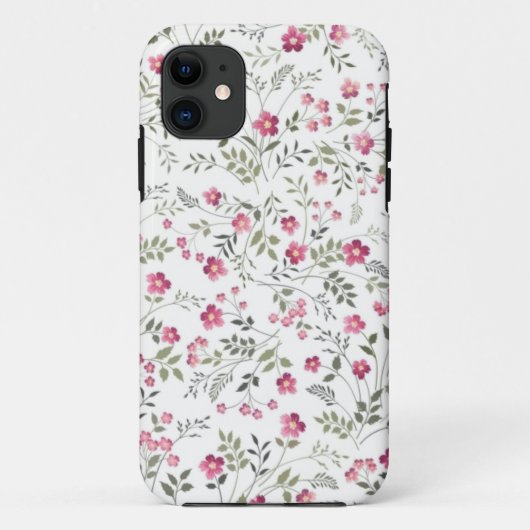 花柄 Case-Mate iPhoneケース (裏面)