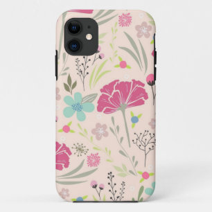 花柄 iPhone 11 ケース