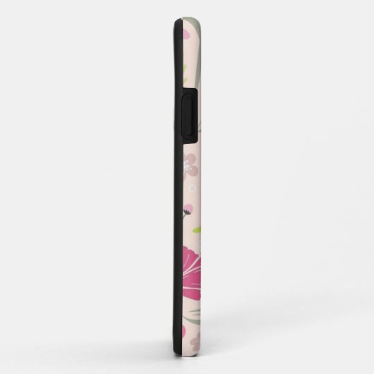 花柄 Case-Mate iPhoneケース (裏面/右)