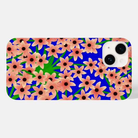 花柄 Case-Mate iPhoneケース (裏面 (横))