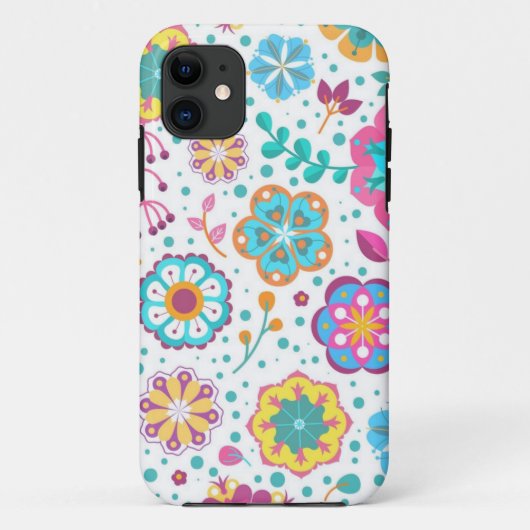 花柄 Case-Mate iPhoneケース (裏面)